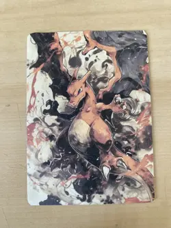 Japanese ART STYLE Charizard Fan Full Art Pokemon Custom Card/perfect bookmark - Image 4