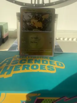 Pikachu 055/217 Reverse Holo Energy Ascended Heroes Pack Fresh - Image 1