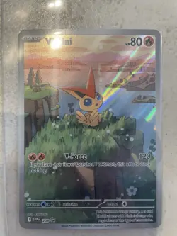 Pokemon TCG Victini SVP 208 Promo Illustration Black Bolt White Flare NM - Image 2