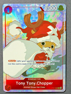 Tony Tony. Chopper Gift Collection 2023 ST01-006 Alt Art Holo Foil One Piece NM - Image 1