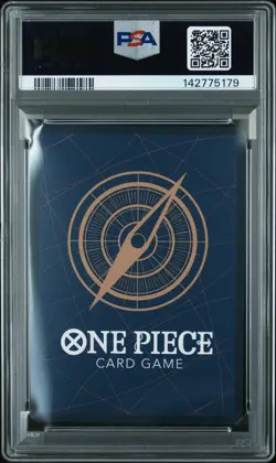 2025 ONE PIECE JPN PROMOS OFFICIAL EVENT TOP PRIZE #005 SANJI PSA 10 - Image 2