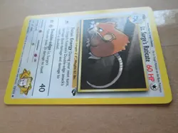 Lt. Surge's Raticate - 53/132 - Common WOTC TCG—Gym Challenge Pokemon Card - Image 4