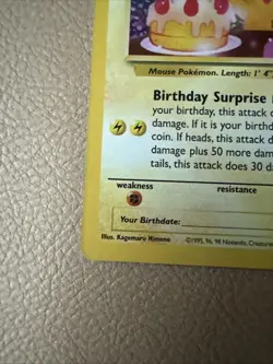 Pokemon TCG Birthday Pikachu Holo Card #24 Ultra Rare 25th Celebrations Edition - Image 5