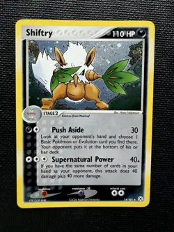 Pokemon Card Shiftry 14/101 EX Hidden Legends Holo Rare NM - Image 1