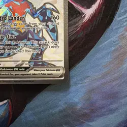 Pokemon Garchomp EX Holo Ultra Rare TCG Card Paradox Rift 219/182 NM Condition - Image 2