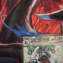 Pokemon Garchomp EX Holo Ultra Rare TCG Card Paradox Rift 219/182 NM Condition - Image 4