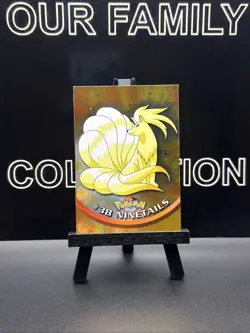 Ninetails (Ninetales) #38 Holo Pokemon Topps Series 1 Card (Blue Label) - Image 1