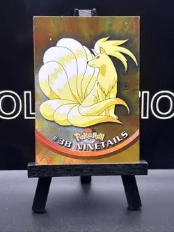 Ninetails (Ninetales) #38 Holo Pokemon Topps Series 1 Card (Blue Label) - Image 2
