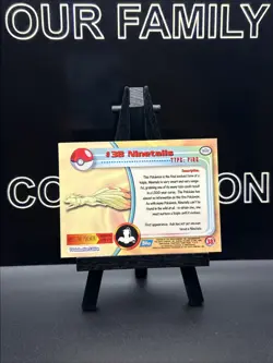 Ninetails (Ninetales) #38 Holo Pokemon Topps Series 1 Card (Blue Label) - Image 5