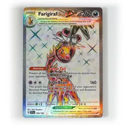 Pokemon - Farigiraf ex - 194/162 - SV Temporal Forces - Full Art Card - Image 1