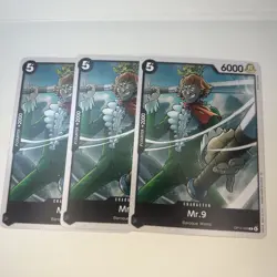 OP14-095 Mr.9 x3 Set One Piece Card - Image 1