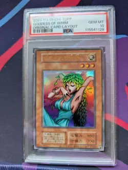 2024 ORIG CARD LAYOUT GODDESS OF WHIM PSA 10 - Image 1