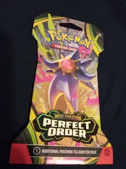 6 Packs Of Booster Pokemon Cards Mega Evolution Unopened - Image 5