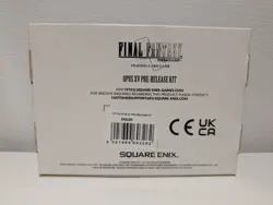 Final Fantasy Card TCG Crystal Dominion Pre-Release Kit Opus XV 15 - 9 Boosters - Image 4