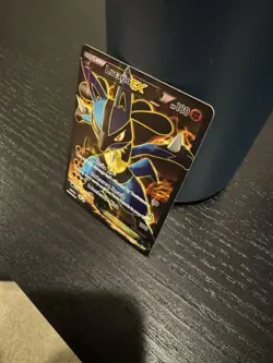 Lucario EX 107/111 XY Furious Fists Ultra Rare Full Art Holo Pokemon TCG Card - Image 3