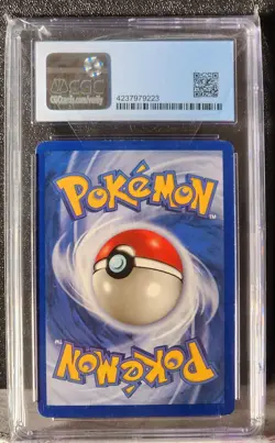 CGC 7.5 Hitmonchan 7/102 Holo Base Set Pokemon Card - Image 2