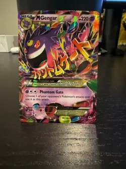 M Gengar EX 35/119 XY Phantom Forces Ultra Rare Holo Pokemon TCG Card - Image 1