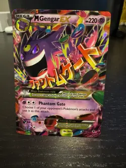 M Gengar EX 35/119 XY Phantom Forces Ultra Rare Holo Pokemon TCG Card - Image 5
