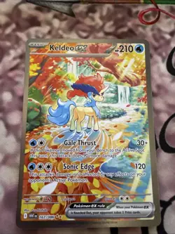 Pokemon TCG Keldeo EX Sir 167/086 White Flare NM/M English Card - Image 1
