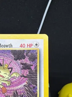 Pokemon Card - Team Rocket's Meowth Wizards Black Star Promos 18 Promo LP - Image 4