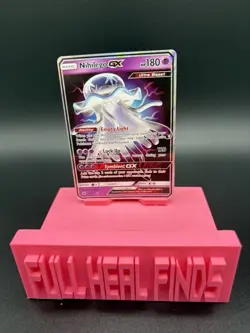 Pokemon TCG Nihilego GX Ultra Rare Card 49/111 Crimson Invasion - LP - Image 1