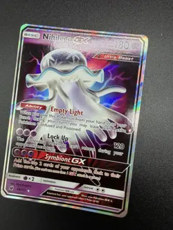 Pokemon TCG Nihilego GX Ultra Rare Card 49/111 Crimson Invasion - LP - Image 3