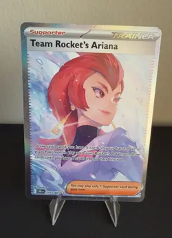 Team Rocket's Ariana 237/182 Destined Rivals Special Illustration Rare Card - Image 1
