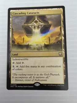 Cascading Cataracts #326 MH3 Commander MTG - Image 1