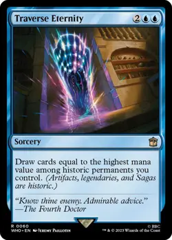 Traverse Eternity 0060 MTG WHO Rare NP - Image 1