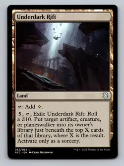 Underdark Rift U Commander: Adventures in the Forgotten Realms 62 NM - Image 1