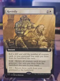 Revivify (Extended Art) Commander: Adventures in the Forgotten Realms Regular - Image 1