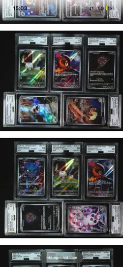 20 Pokemon Mystery AGS 10 GEM MINT slab, Random JP Alt Rare - Gem Mint 10 - Image 4