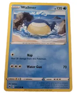 Wailmer 031/159 Crown Zenith Pokemon Trading Card (V - Image 1