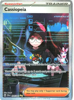 SV Shrouded Fable Cassiopeia #094/064 Holo Pokemon TCG Card 2024 Ungraded - Image 1