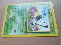 Butterfree - 33/64 - Uncommon WOTC TCG—Jungle Pokemon Card - Image 3