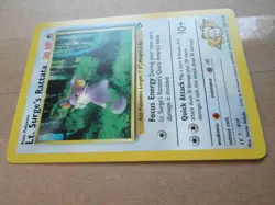 Lt. Surge's Rattata - 85/132 - Common WOTC TCG—Gym Challenge Pokemon Card - Image 3