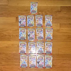 Pokemon TCG Prismatic Evolutions Booster Packs Lot of 17 Eevee English - Image 2