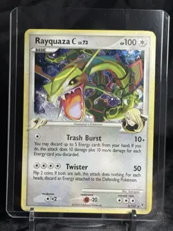 Rayquaza C LV 73 Holo Foil Supreme Victors 8/147 Pokemon -MP- - Image 1
