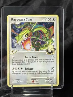Rayquaza C LV 73 Holo Foil Supreme Victors 8/147 Pokemon -MP- - Image 2