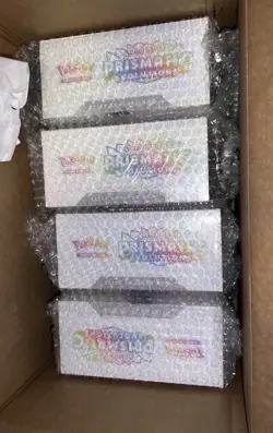 LOT OF 6 Pokemon Prismatic Evolutions Elite Trainer Box FACTORY SEALED ETB X6 - Image 2