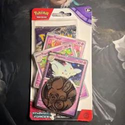 New Pokemon TCG Premium Checklane Blister Pack Togekiss Temporal Forces - Image 1