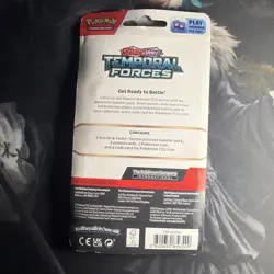 New Pokemon TCG Premium Checklane Blister Pack Togekiss Temporal Forces - Image 2