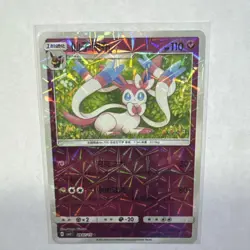 Pokemon Sylveon 0907/15 cbb2C Chinese Gem Pack Vol 2 Rotary Holo - Image 2