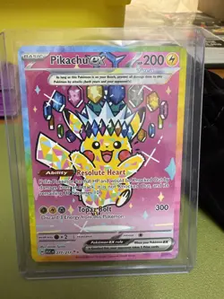 Pokemon Pikachu TCH ex Special #277/217 Rare 2026. - Image 1