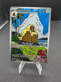 Alolan Dugtrio 208/191 Illustration Rare Pokemon Surging Sparks NM - Image 1