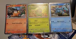 Pokemon Ascended Heroes Tepig Totodile Chikorita 3 STARTER Cosmos PROMO - Image 1