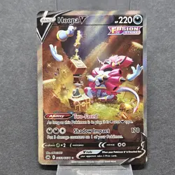 Pokemon Hoopa V GG53/GG70 Crown Zenith: Galarian Gallery Holo NM - Image 1