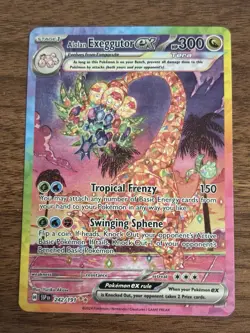 POKEMON Surging Sparks ALOLAN EXEGGUTOR EX SIR Special Illustration Card 242/191 - Image 2