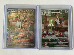 👾Gardevoir ex #245/198 & Kirlia 212/198 2023 Pokemon Scarlet and Violet Base NM - Image 1