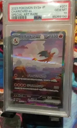 Pokemon Japanese 151 Charizard Ex 201/165 Psa 10 Gem Mint - Image 2